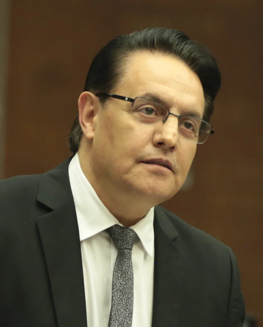 Ecuador 25 de Enero 2023. 3. Primer debate del Proyecto de Ley Orgánica Reformatoria a la Ley Orgánica Electoral y de Organizaciones Políticas de la República del Ecuador, Código de la Democracia. Interviene Asambleísta Fernando Villavicencio. Foto Cristian Cagua / Asamblea Nacional