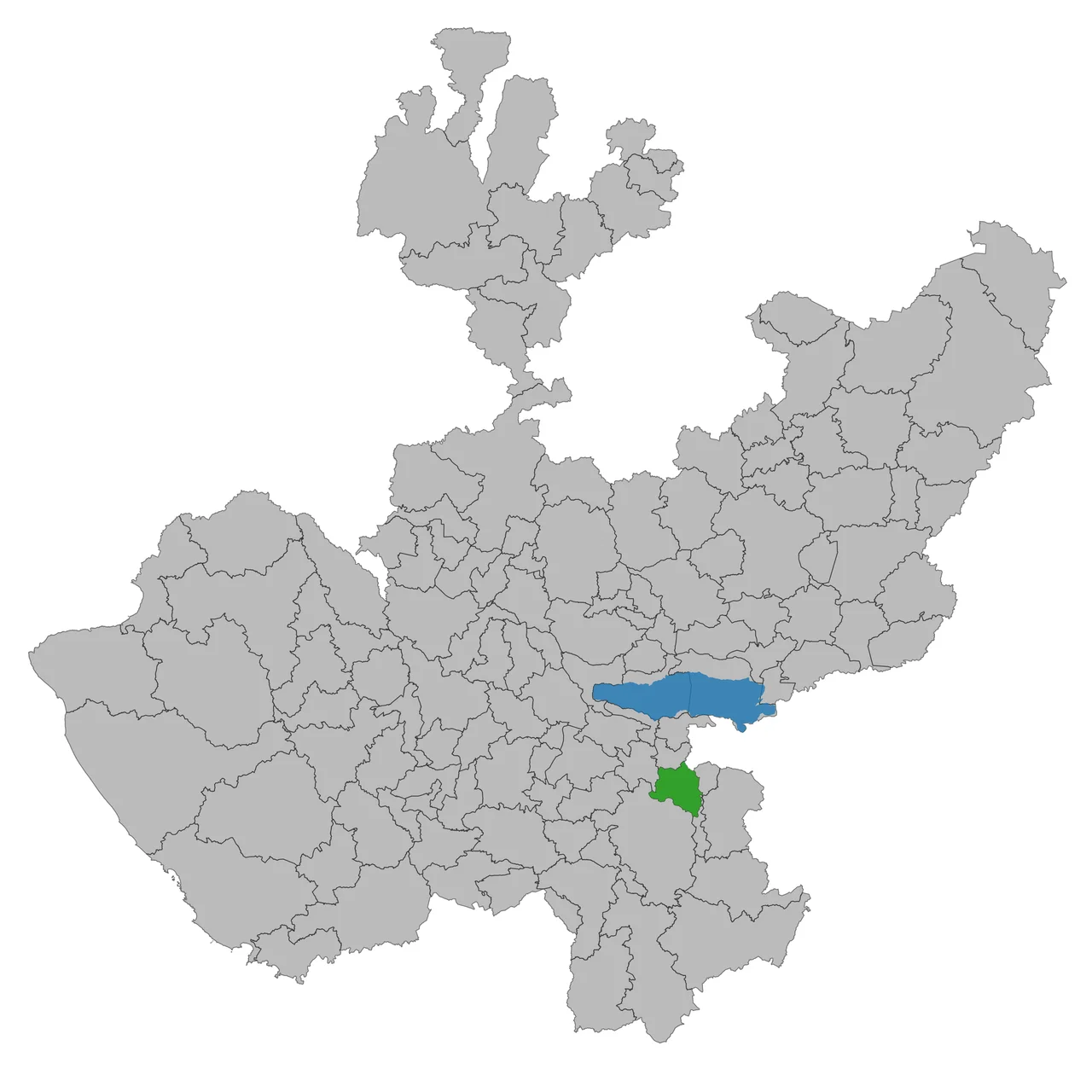 Municipality of Jalisco. Prepared with the software QGIS version 2.8.2 Wien & with information of SCINCE 2010 version 05/2013
