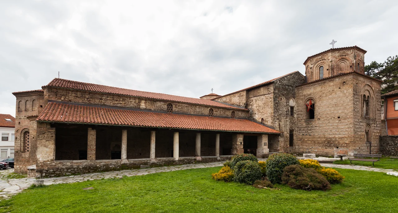 St Sophia church, Ohrid, Macedonia