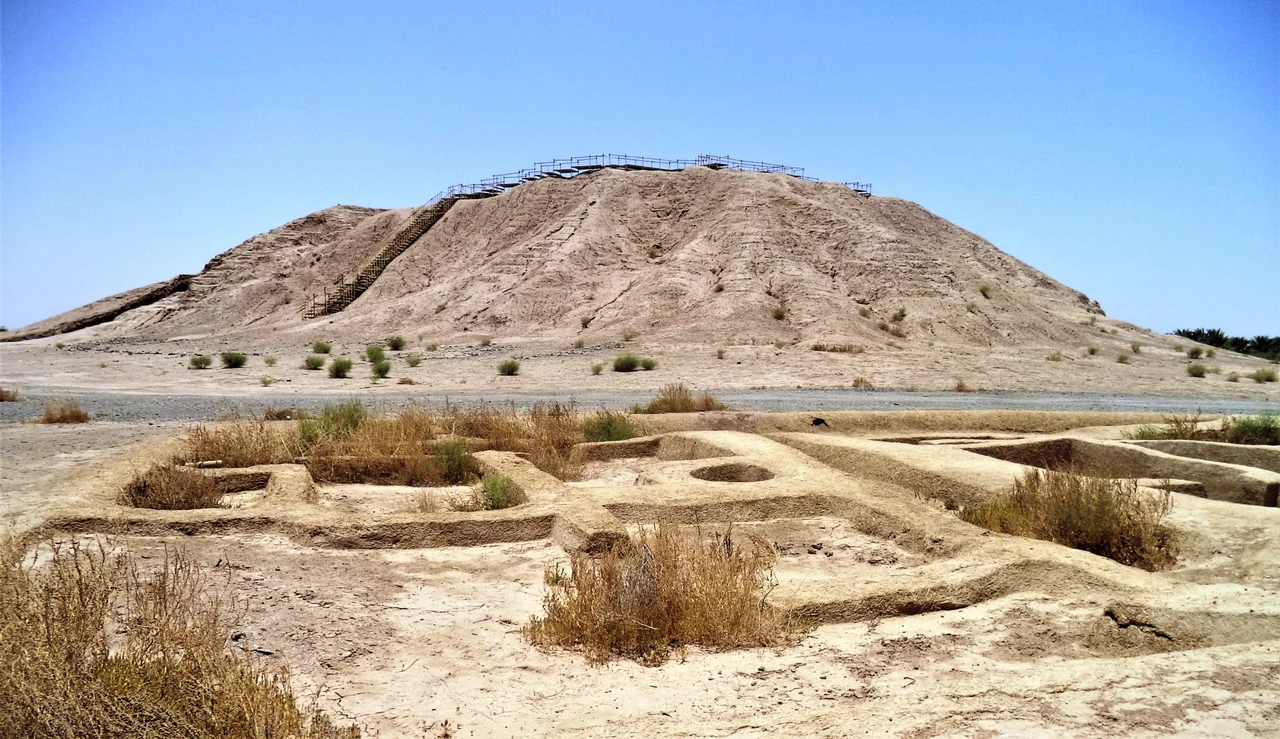 This is a photo of a monument in Iran identified by the ID