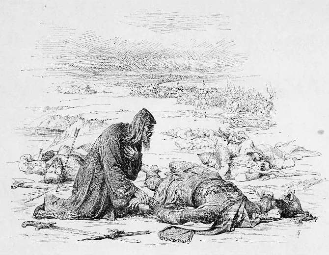 Великий Князь Юрий II Всеволодович. 1219-1238 г.По смерти брата, Константина Всеволодовича, вернул великокняжеский престол. Юрий Всеволодович пал на берегу Сити, при вторичном нашествии Монголов,  и найден Епископом Ростовским Кириллом в куче тел обезглавленним.