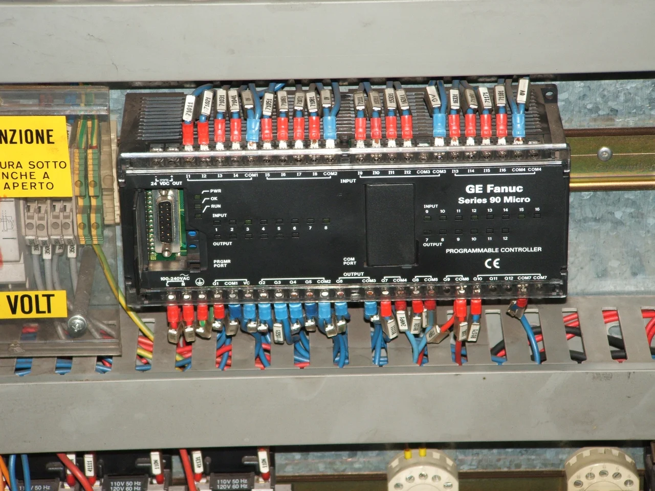 Fanuc PLC. in a double DC Drive.